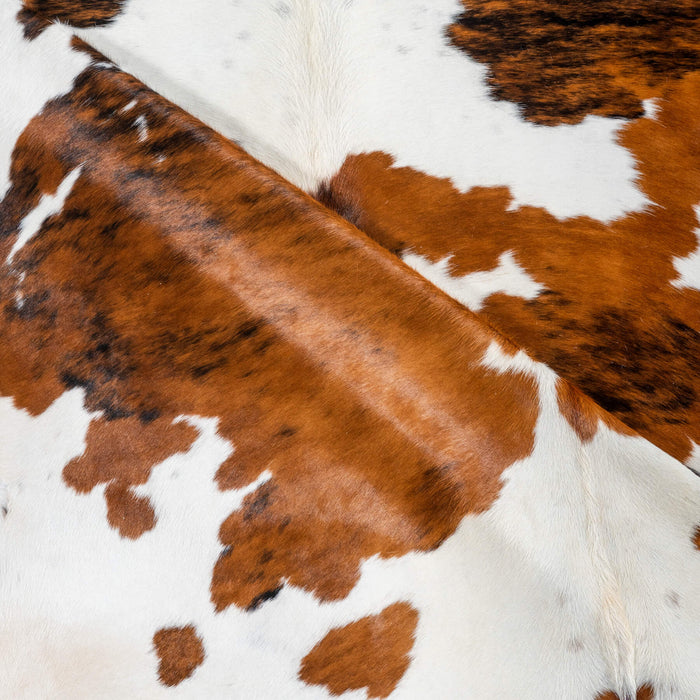 Tricolor Cowhide Rug Size 8'2" L x 6'7" W 2954