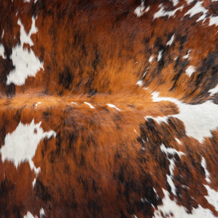 Tricolor Cowhide Rug Size 7'3" L x 6'1" W 2959