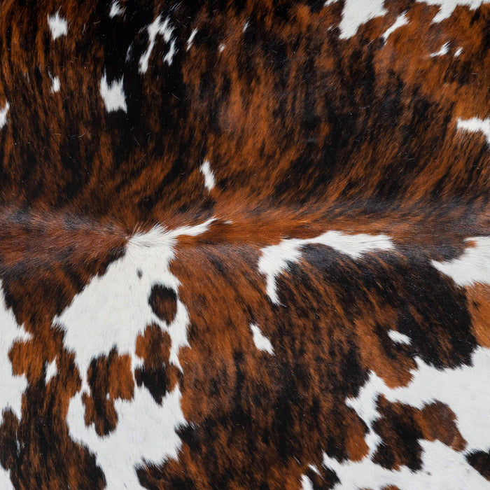 Tricolor Cowhide Rug Size 7'4" L x 6'4" W 2960