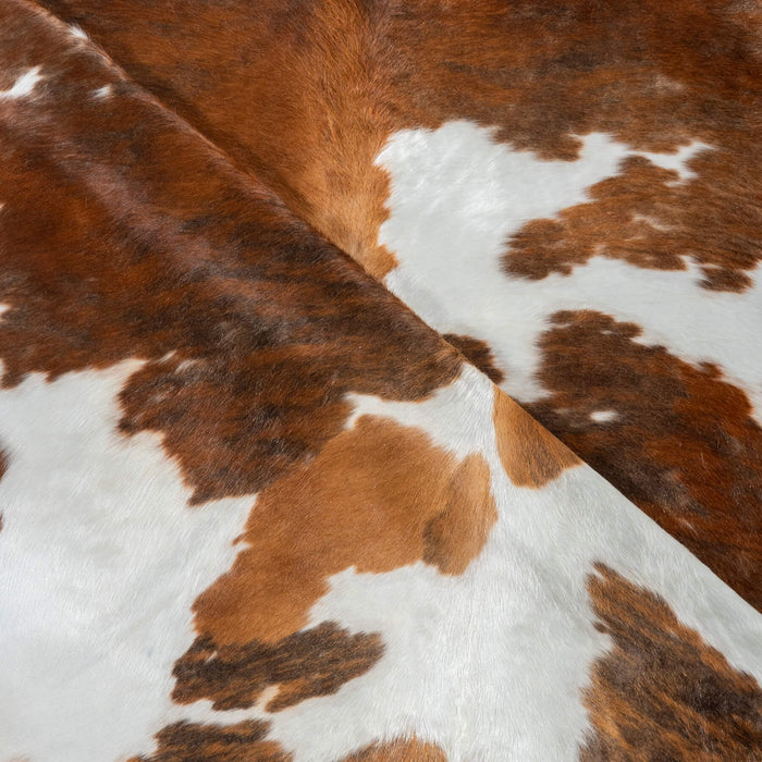 Tricolor Cowhide Rug Size 8'0" L x 5'5" W 2991