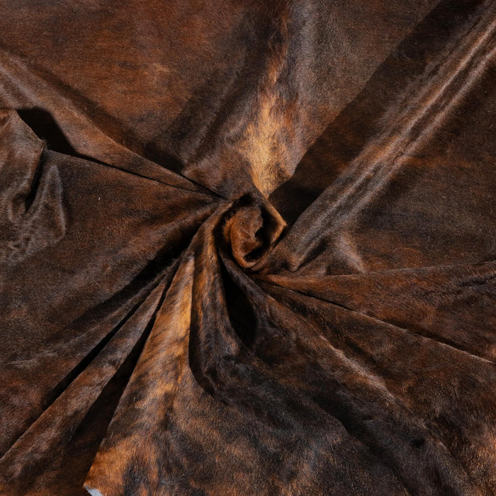 Brindle Cowhide Rug Size 7'11" L x 6'8" W 2999