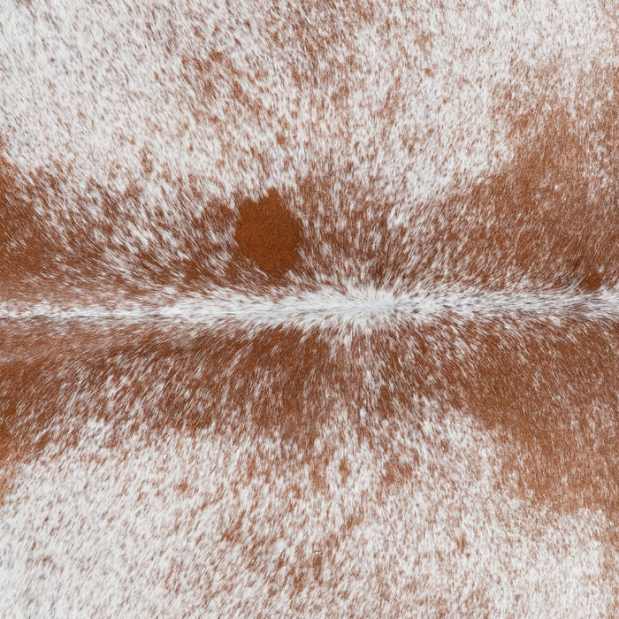 Brazilian Brown Salt and Pepper Cowhide Rug Size 7'5" L x 6'7" W 3050