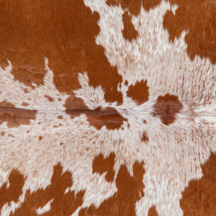 Brazilian Brown Salt and Pepper Cowhide Rug Size 8'2" L x 7'2" W 3078