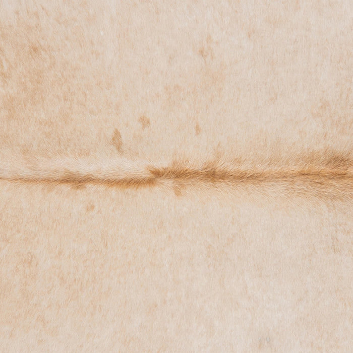 Brazilian Beige Cowhide Rug Size 7'6" L x 7'2" W 3107