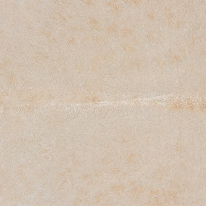 Brazilian Beige Cowhide Rug Size 7'3" L x 6'5" W 3108