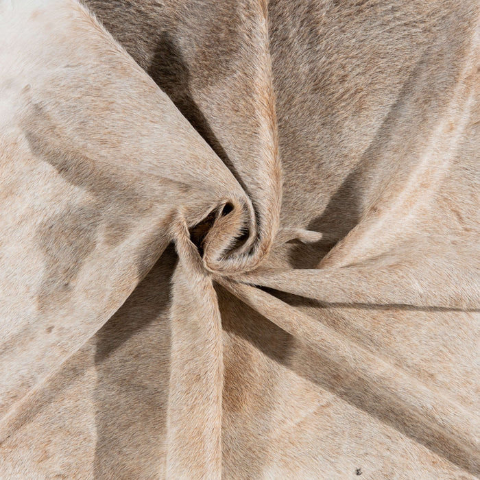 Brazilian Grey Palomino Cowhide Rug Size 8'9" L x 7'2" W 3143