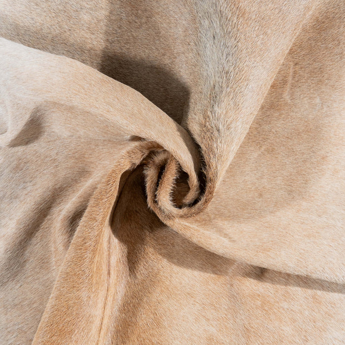 Brazilian Grey Palomino Cowhide Rug Size 7'4" L x 6'3" W 3155