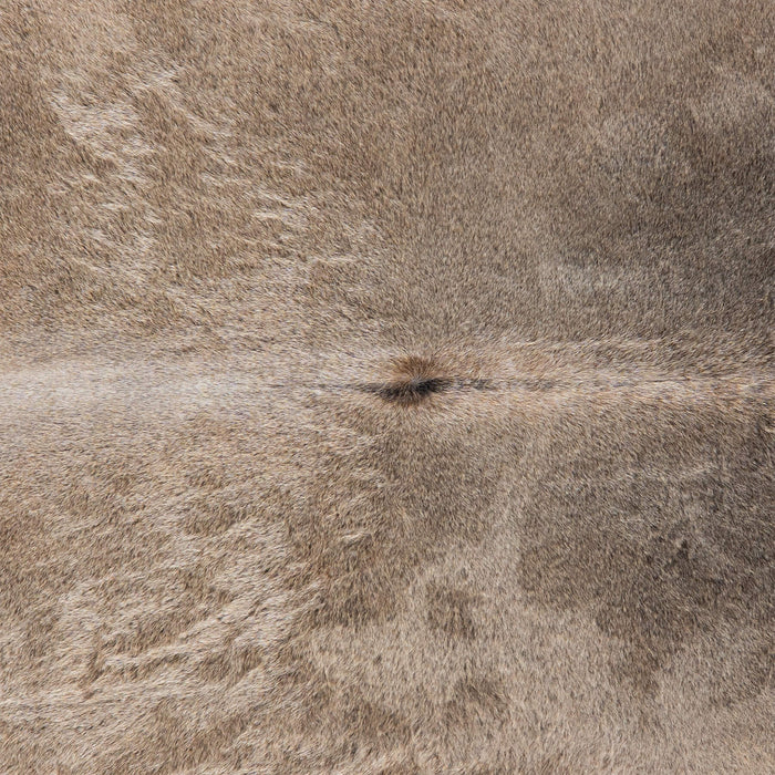 Brazilian Grey Palomino Cowhide Rug Size 7'11" L x 7'6" W 3169