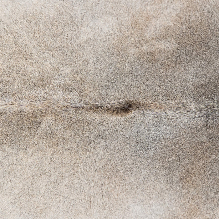Brazilian Grey Palomino Cowhide Rug Size 7'3" L x 6'11" W 3173