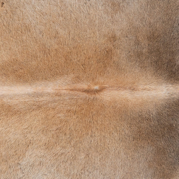 Brazilian Grey Palomino Cowhide Rug Size 7'4" L x 6'8" W 3179