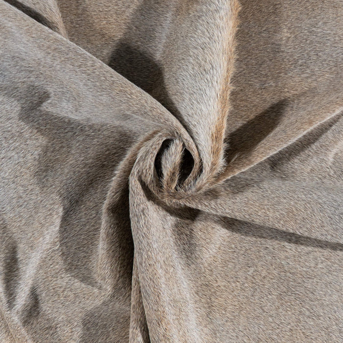 Brazilian Grey Palomino Cowhide Rug Size 6'5" L x 6'9" W 3181
