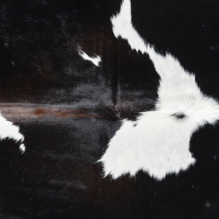 Brazilian Black and White Cowhide Rug Size 8'3" L x 6'8" W 3274
