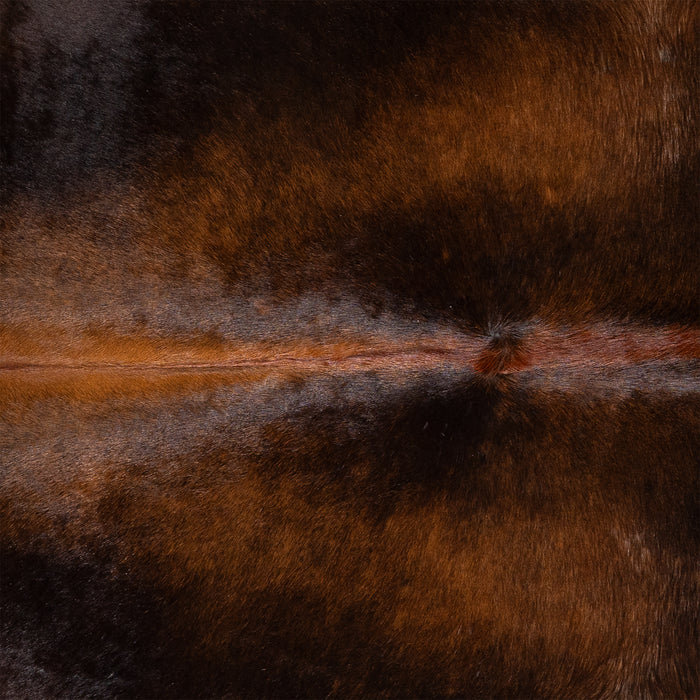 Brazilian Mahogany Cowhide Rug Size 7'8" L x 6'6" W 6133