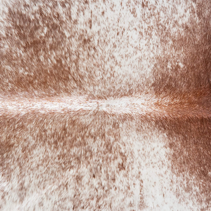 Brazilian Brown Salt and Pepper Cowhide Rug Size 6'11" L x 7'7" W 3337