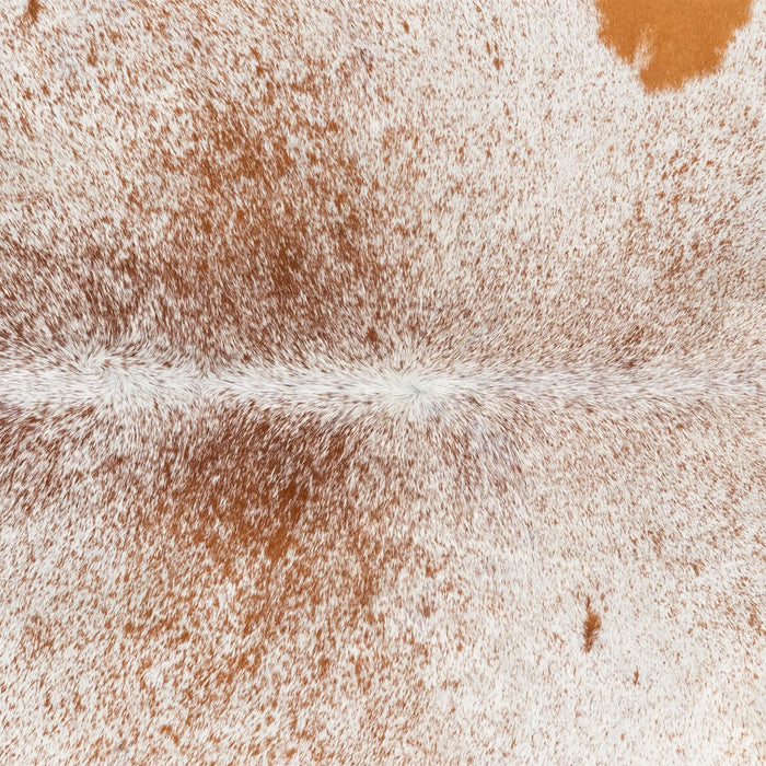 Brazilian Brown Salt and Pepper Cowhide Rug Size 6'8" L x 6'7" W 3393