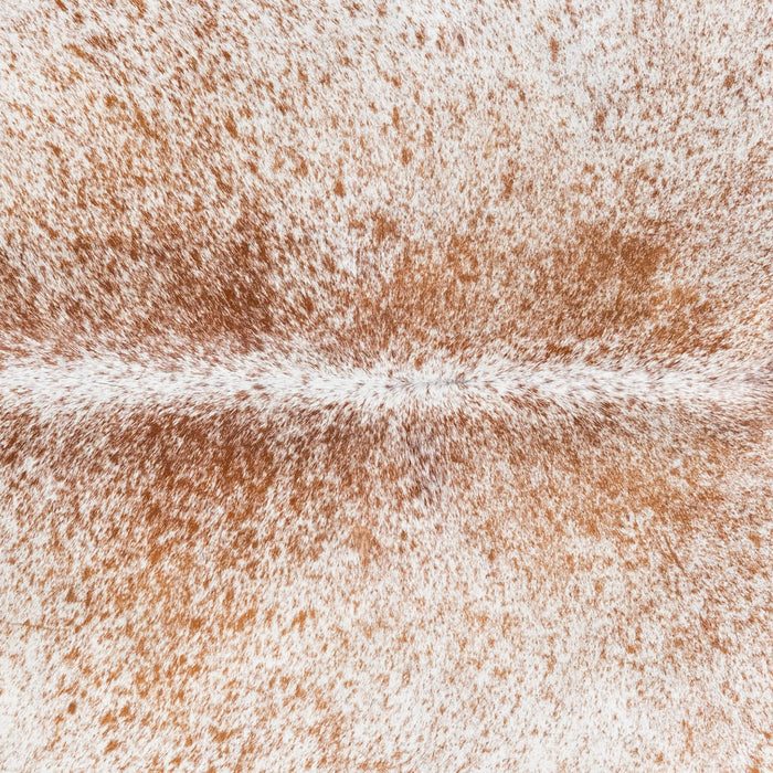 Brazilian Brown Salt and Pepper Cowhide Rug Size 7'0" L x 5'6" W 3395
