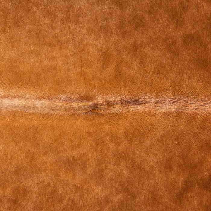 Brazilian Brown Cowhide Rug Size 7'2" L x 6'3" W 3429