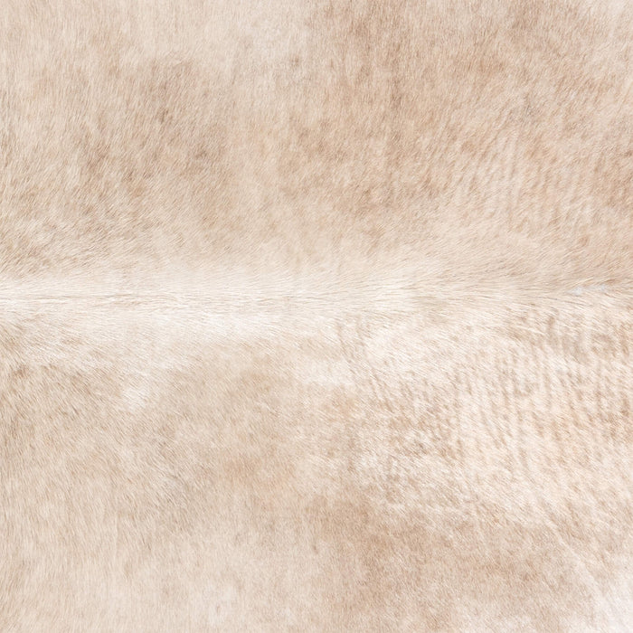 Brazilian Champagne Cowhide Rug Size 7'7" L x 6'8" W 3475