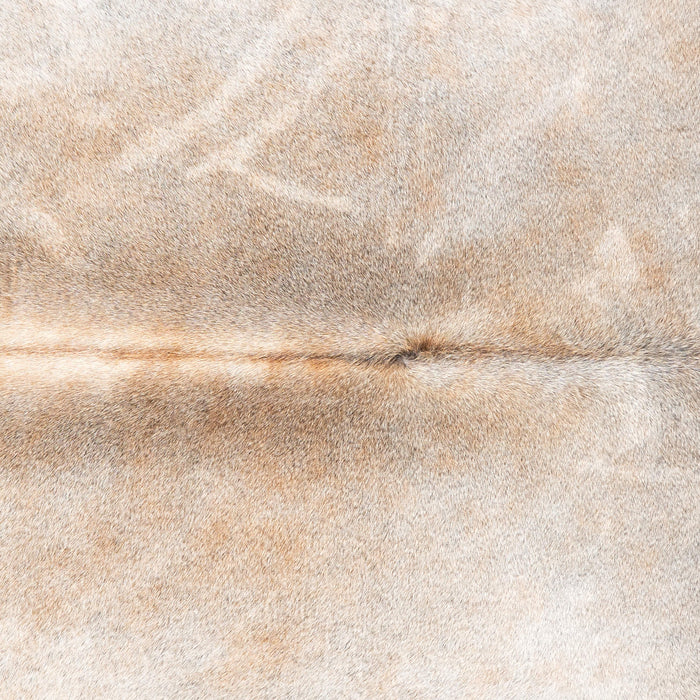 Brazilian Grey Palomino Cowhide Rug Size 7'7" L x 6'6" W 3513