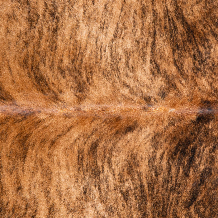 Brazilian Brindle Cowhide Rug Size 6'9" L x 5'6" W 3521