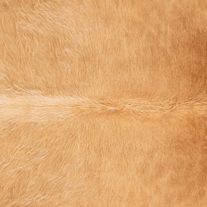 Brazilian Beige Cowhide Rug Size 7'0" L x 6'4" W 3531