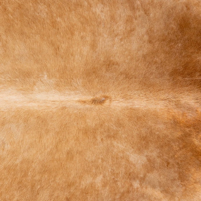 Brazilian Beige Cowhide Rug Size 7'10" L x 6'11" W 3610