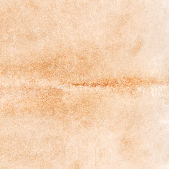 Brazilian Beige Cowhide Rug Size 8'4" L x 6'7" W 3618