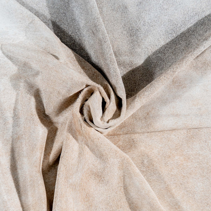 Brazilian Grey Palomino Cowhide Rug Size 8'7" L x 7'11" W 3636