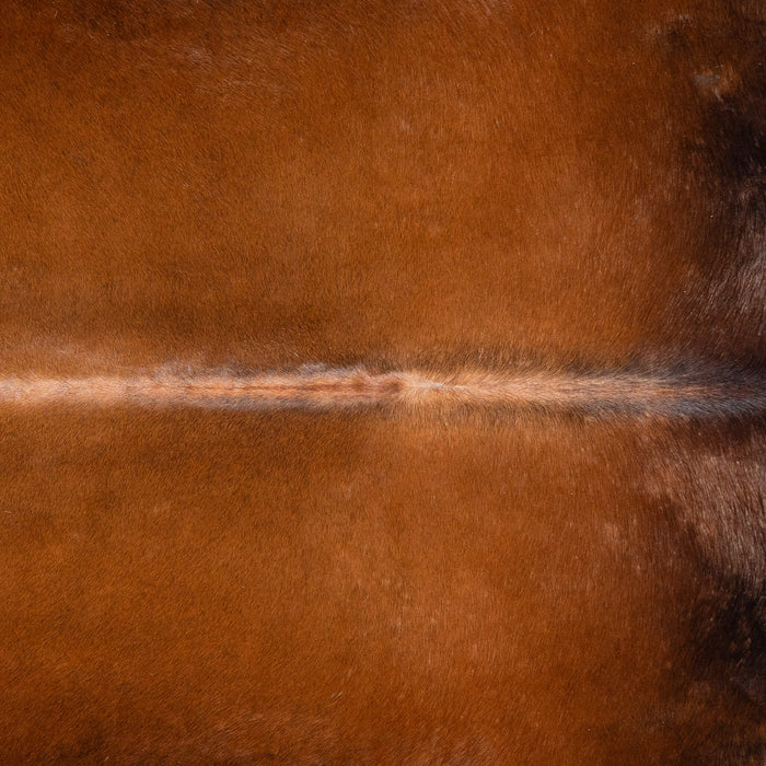 Brazilian Mahogany Cowhide Rug Size 8'4" L x 7'3" W 3657