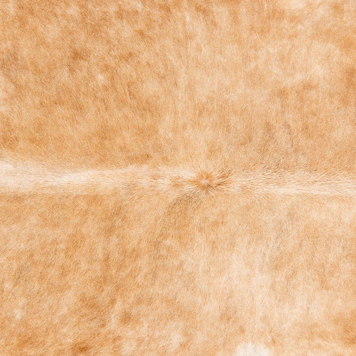 Brazilian Beige Cowhide Rug Size 7'9" L x 6'9" W 3699