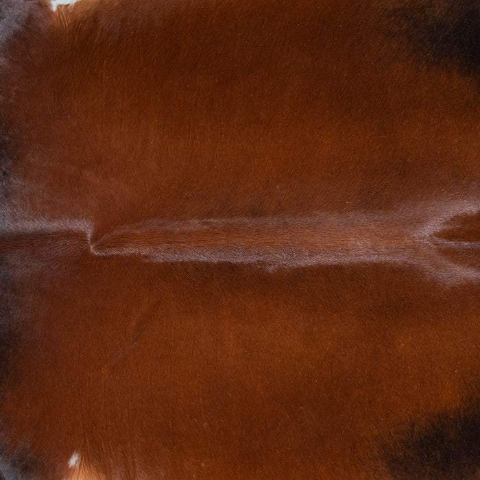 Brazilian Mahogany Cowhide Rug Size 8'2" L x 7'5" W 3700