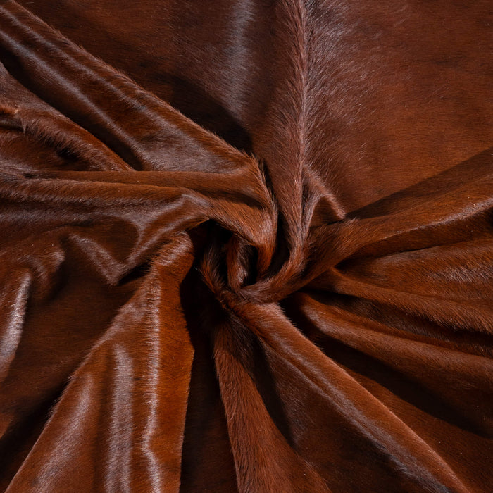 Brazilian Brindle Cowhide Rug Size 7'11" L x 7'3" W 3712