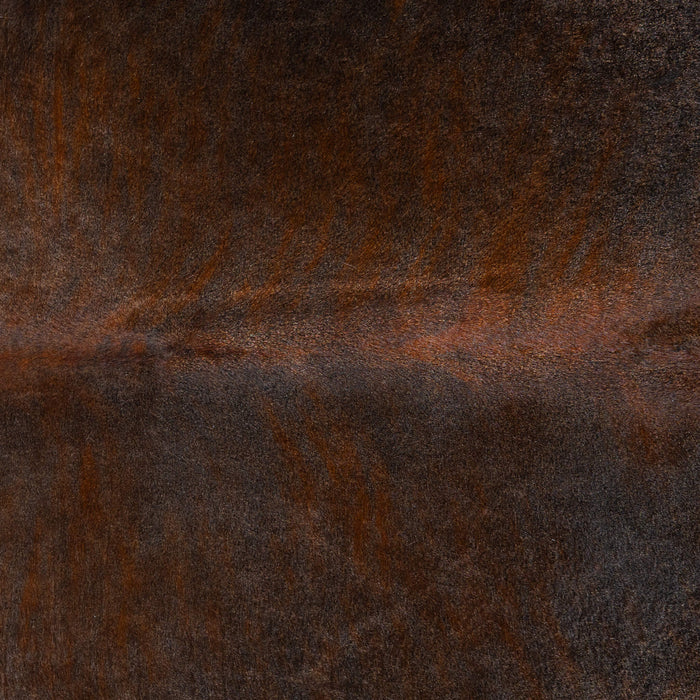 Brazilian Mahogany Cowhide Rug Size 7'5" L x 7'3" W 3714