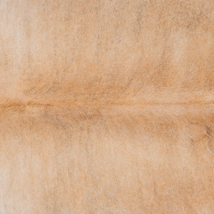 Brazilian Beige Cowhide Rug Size 8'7" L x 7'5" W 3731