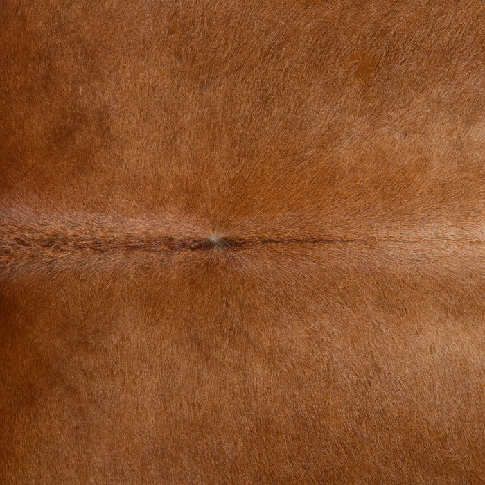 Brazilian Brown Cowhide Rug Size 7'6" L x 6'7" W 3745