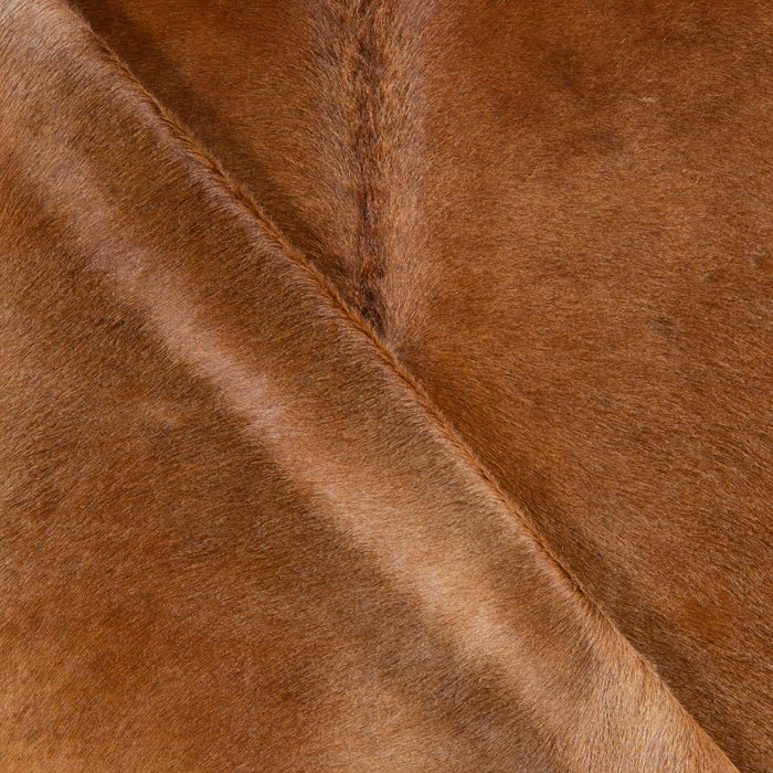 Brazilian Brown Cowhide Rug Size 7'6" L x 6'7" W 3745