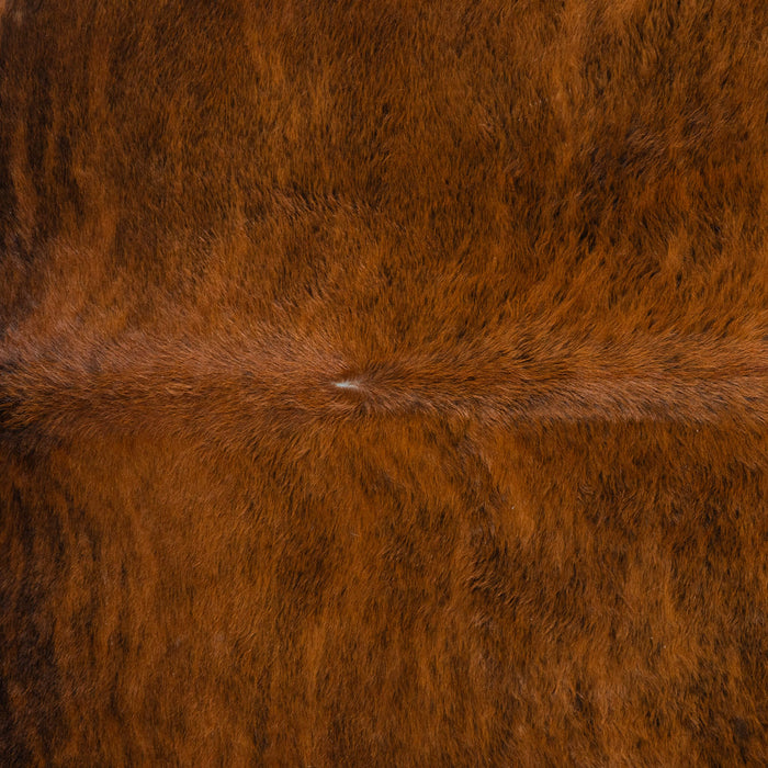 Brazilian Brindle Cowhide Rug Size 7'6" L x 7'0" W 3747