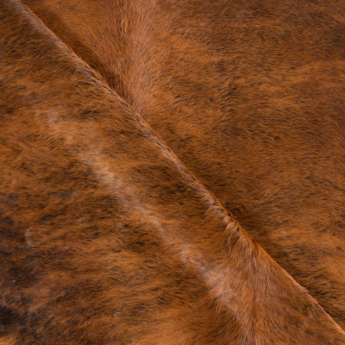Brazilian Brindle Cowhide Rug Size 7'6" L x 7'0" W 3747