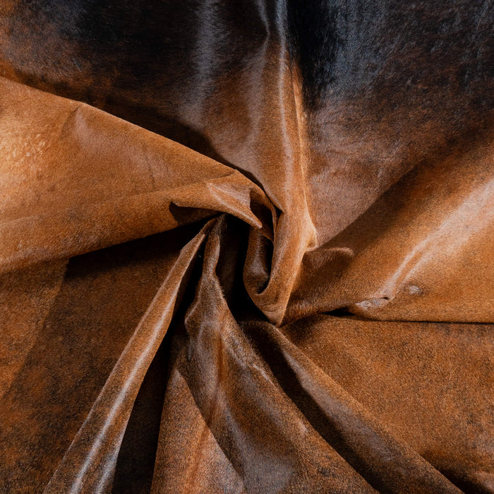Brazilian Mahogany Cowhide Rug Size 8'0" L x 6'9" W 3750