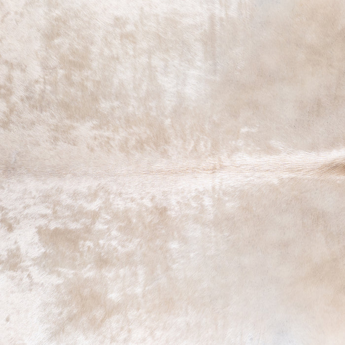 Brazilian Champagne Cowhide Rug Size 8'5" L x 7'7" W 4938