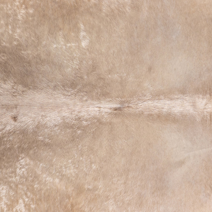 Brazilian Champagne Cowhide Rug Size 7'5" L x 7'2" W 4955