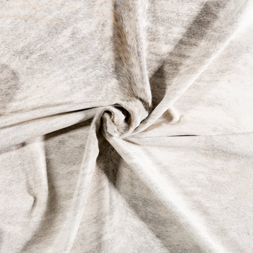 Brazilian Light Grey Brindle Cowhide Rug Size 6'2" L x 5'10" W 6150