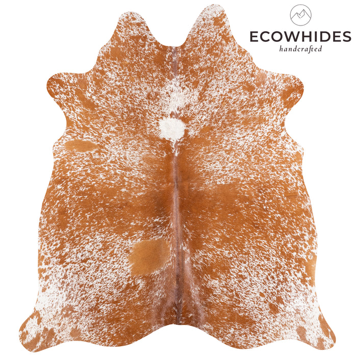 Brazilian Brown Salt and Pepper Cowhide Rug Size 6'1" L x 5'8" W 5886