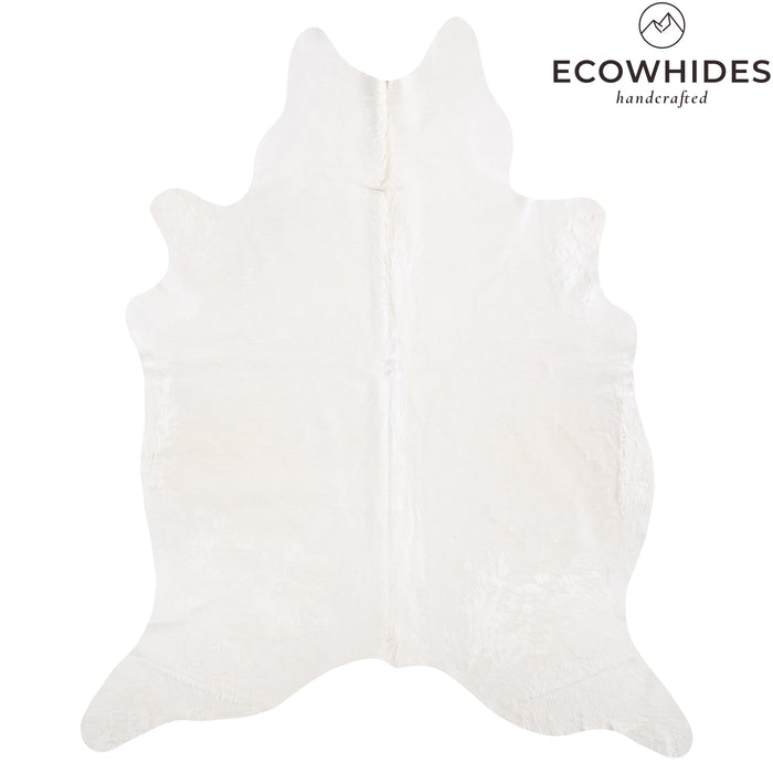Brazilian White Cowhide Rug Size 8'6" L x 6'11" W 6031