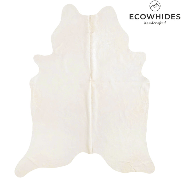 Brazilian Off White Cowhide Rug Size 7'10" L x 6'5" W 6033