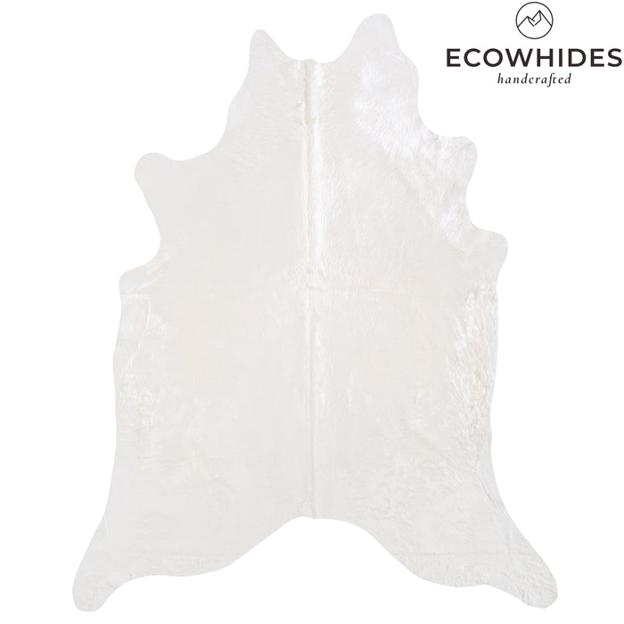 Brazilian White Cowhide Rug Size 8'6" L x 6'11" W 6037