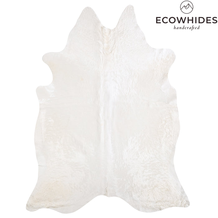 Brazilian White Cowhide Rug Size 8'6" L x 6'7" W 6043