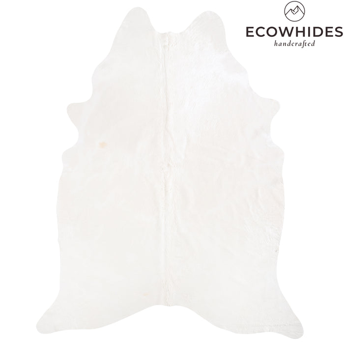 Brazilian White Cowhide Rug Size 8'5" L x 6'3" W 6049