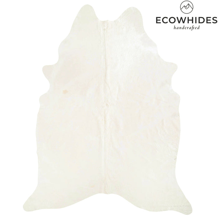 Brazilian Off White Cowhide Rug Size 8'5" L x 6'3" W 6049