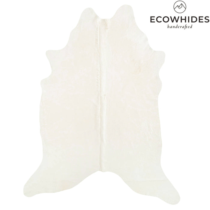 Brazilian Off White Cowhide Rug Size 8'6" L x 6'7" W 6068